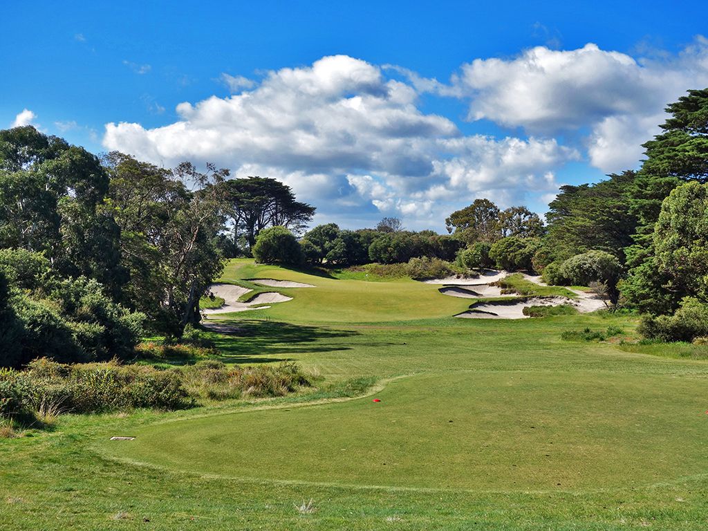 5th Hole at Royal Melbourne Golf Club (West) (176 Yard Par 3)